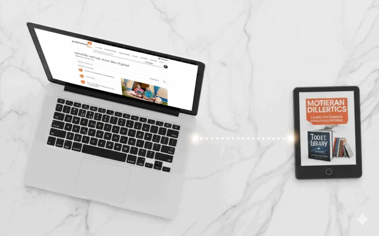 Bibliotheek boeken lenen voor op de ereader