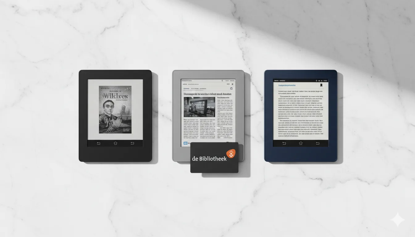 Beste e-reader voor de online bibliotheek